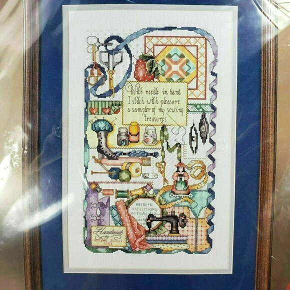 Bucilla Stitchers Sampler Counted Cross Stitch Kit‎ Barbara Baatz New Sealed - Picture 1 of 9